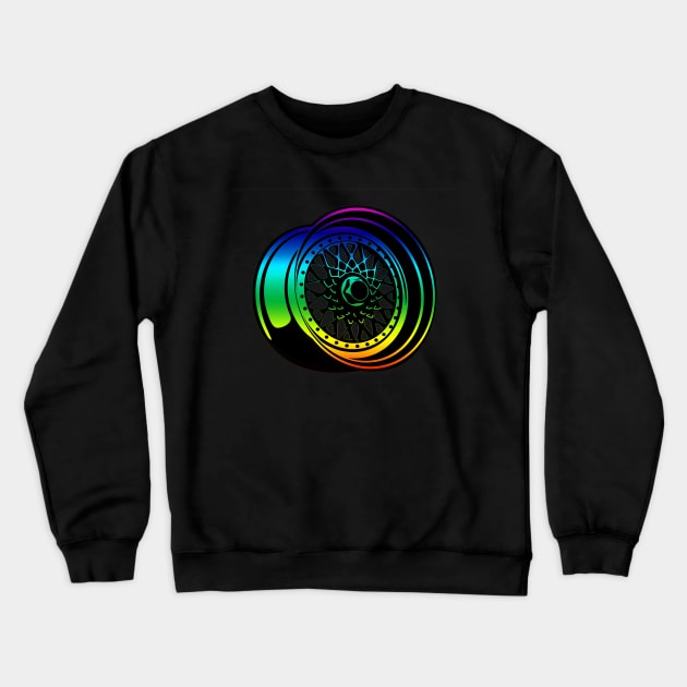 BBS Wheels Crewneck Sweatshirt by illest